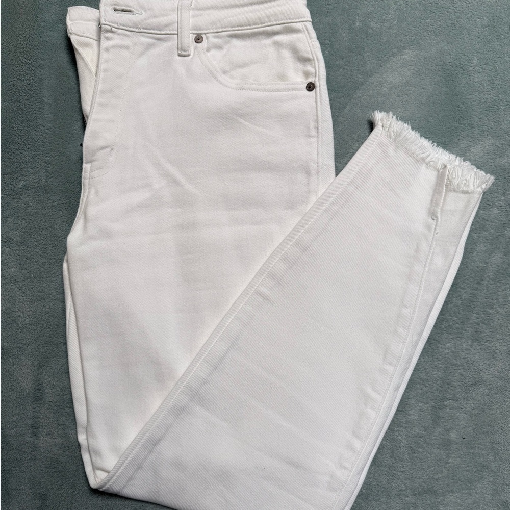Kancan White Split Ankle Jeans, 11/29 NWOT
